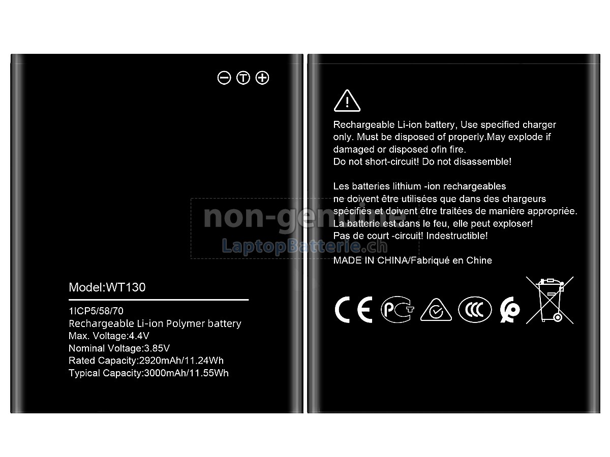 Nokia 1.3 TA-1205 Ersatzbatterie