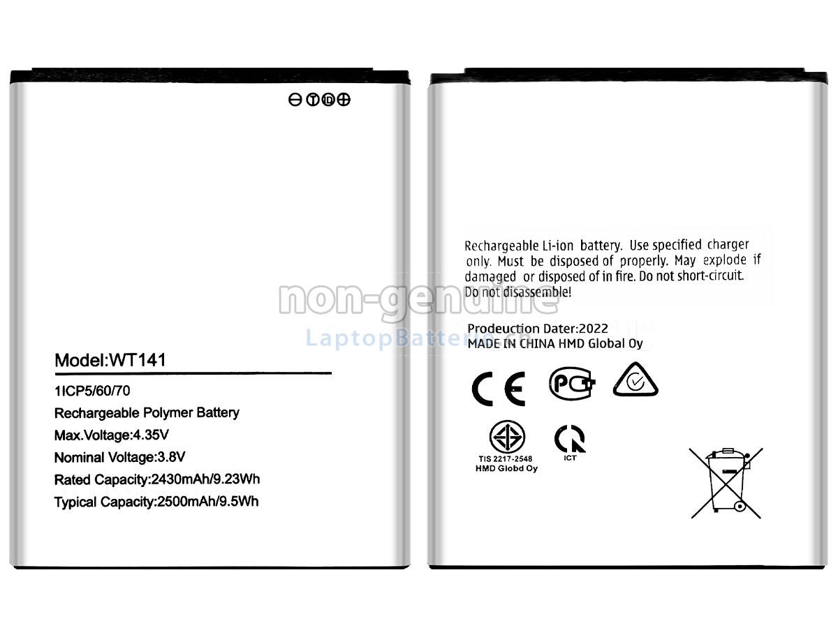Nokia C1 2ND EDITION TA-1380 Ersatzbatterie