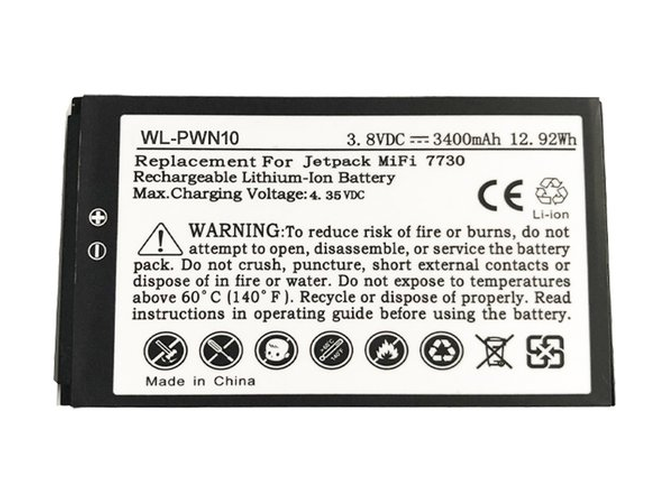 Novatel Jetpack MiFi 7730L Akku