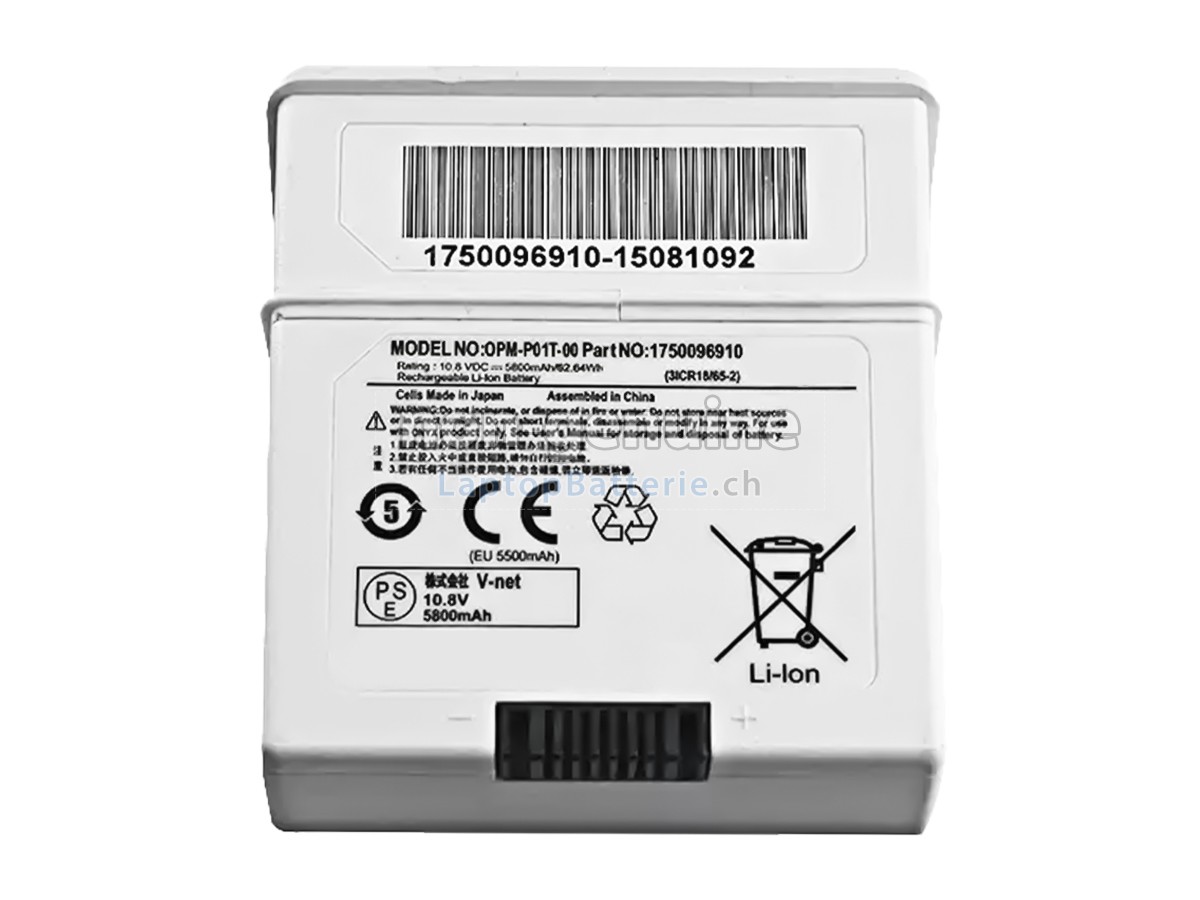 Onyx Healthcare TISB1 Ersatzbatterie