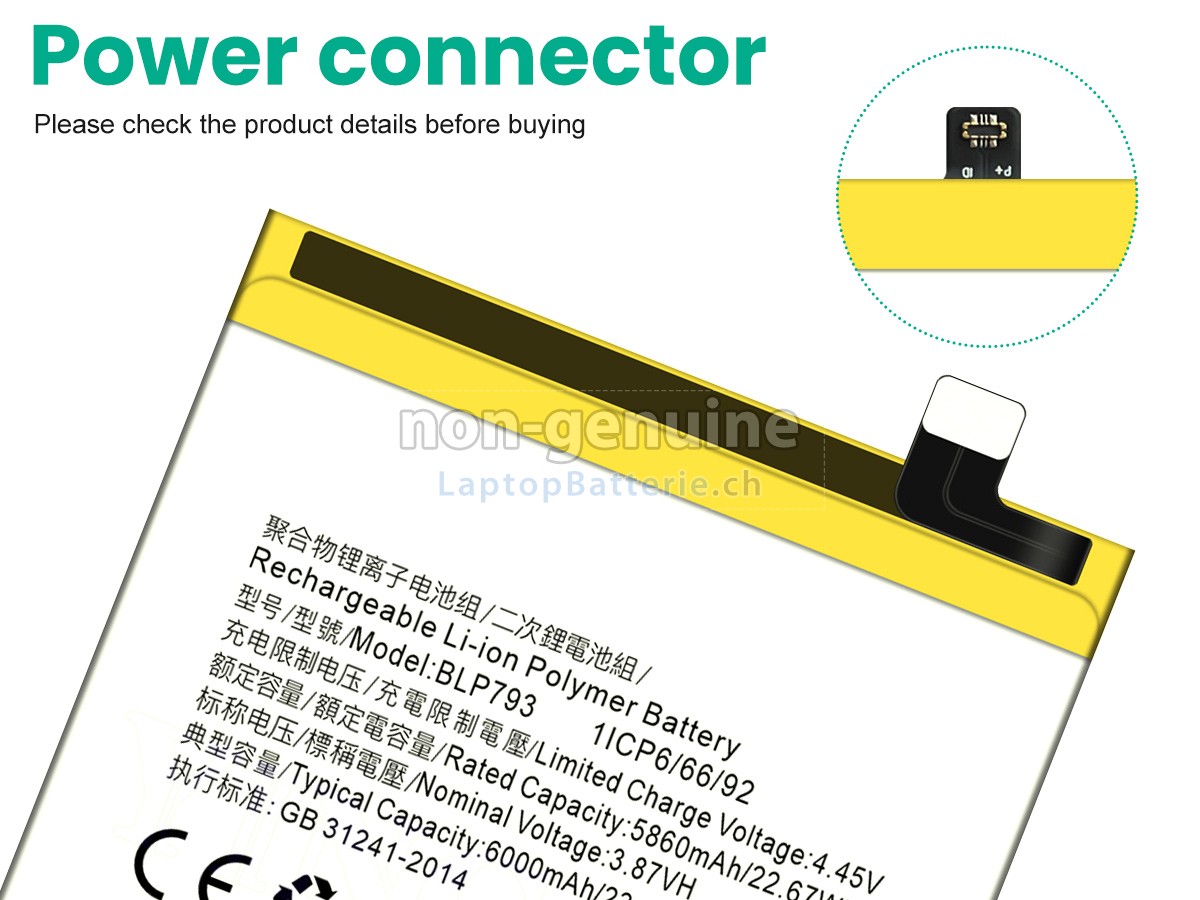 Oppo REALME C15 Ersatzbatterie