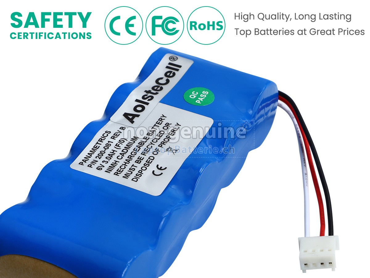 Panametrics PT878 FLOWMETER Ersatzbatterie