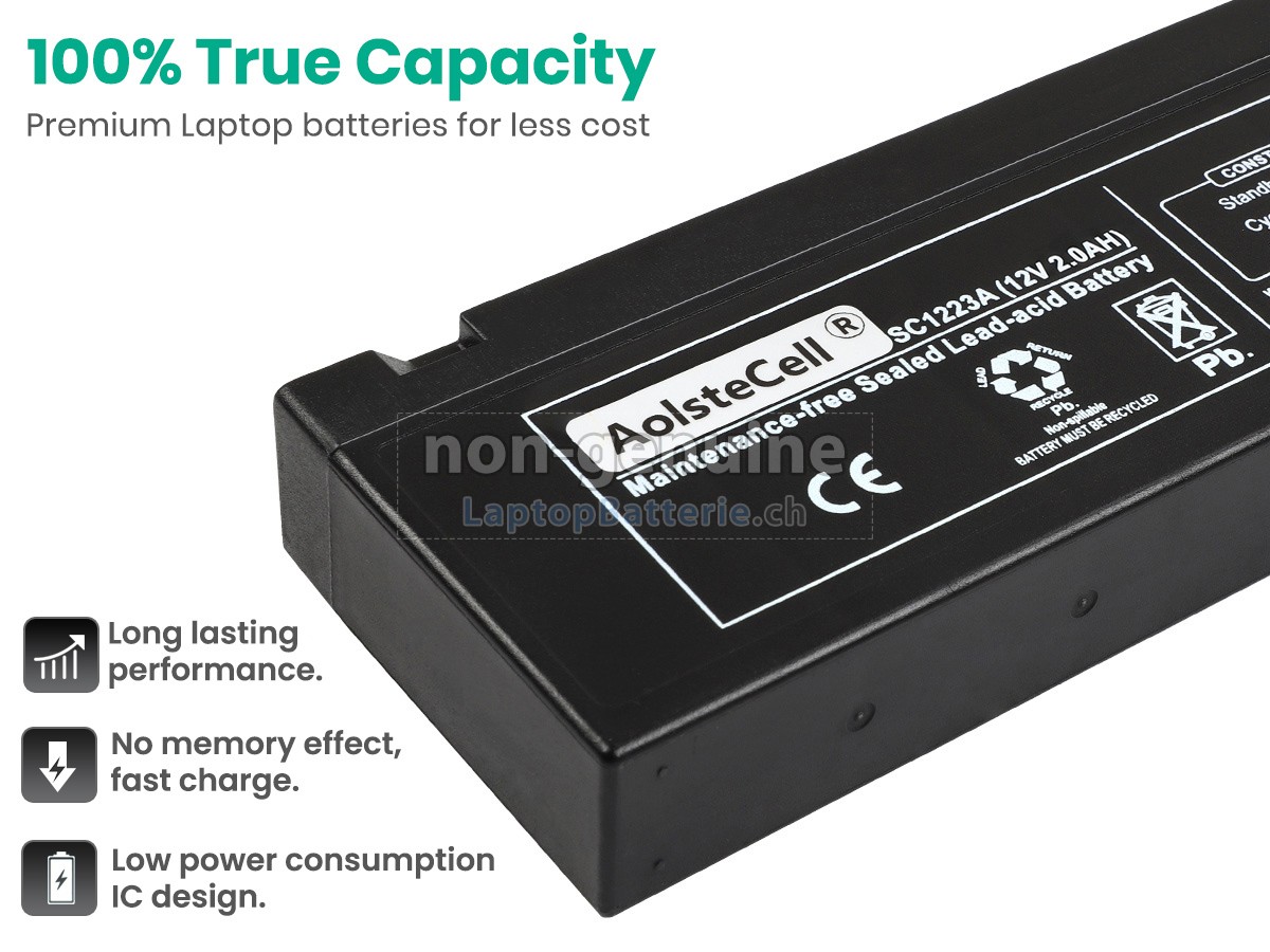 Panasonic MEC1000 Ersatzbatterie