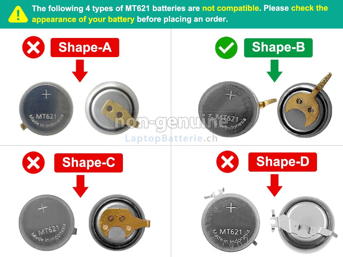 Panasonic MT621 Ersatzbatterie