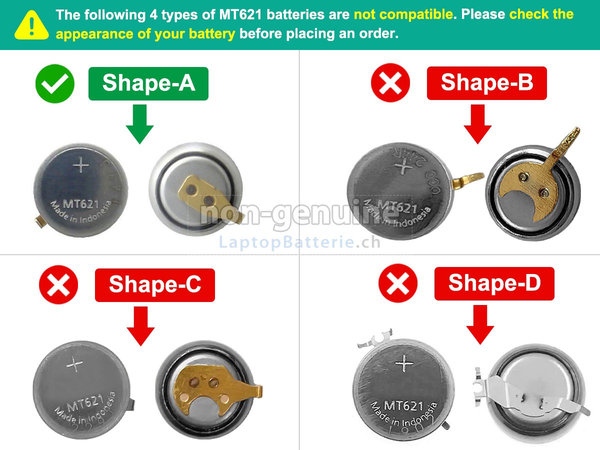 Panasonic MT621 Ersatzbatterie