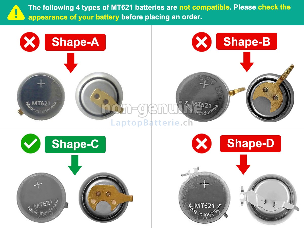 Panasonic MT621 Ersatzbatterie