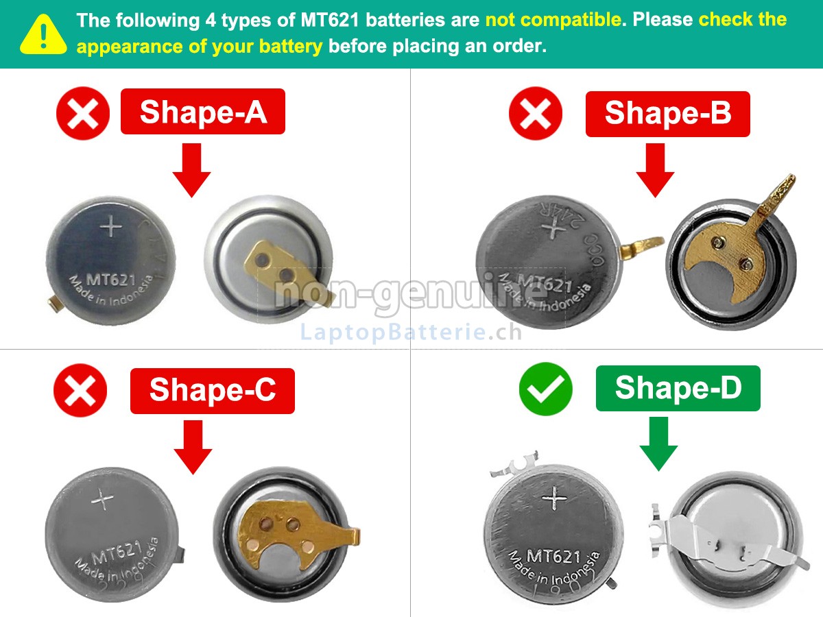 Panasonic MT621 Ersatzbatterie