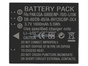 Panasonic DMC-FX01EB-S Akku