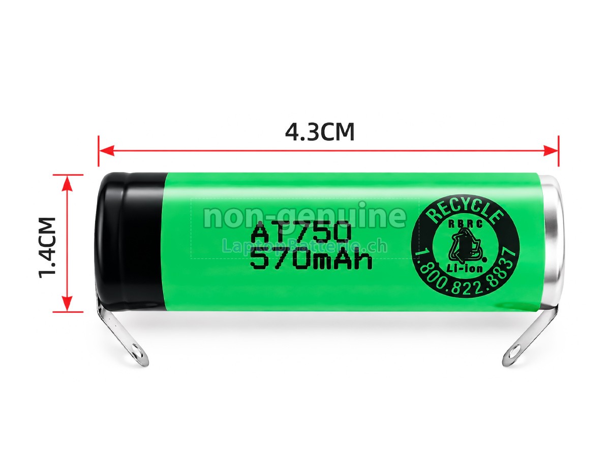 Philips AT750 Ersatzbatterie