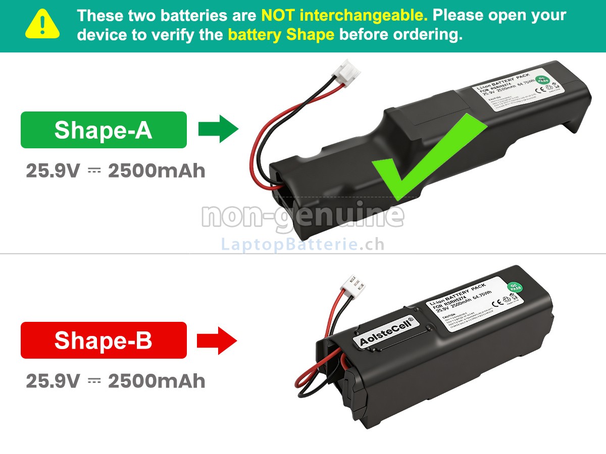 Rowenta RH8829WO/2DO Ersatzbatterie