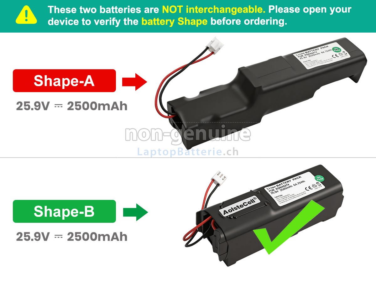 Rowenta RH8829WO/2DO Ersatzbatterie