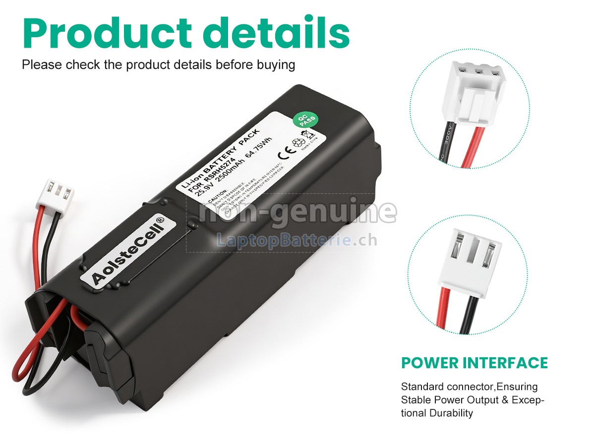 Rowenta RH8829WO/2DO Ersatzbatterie