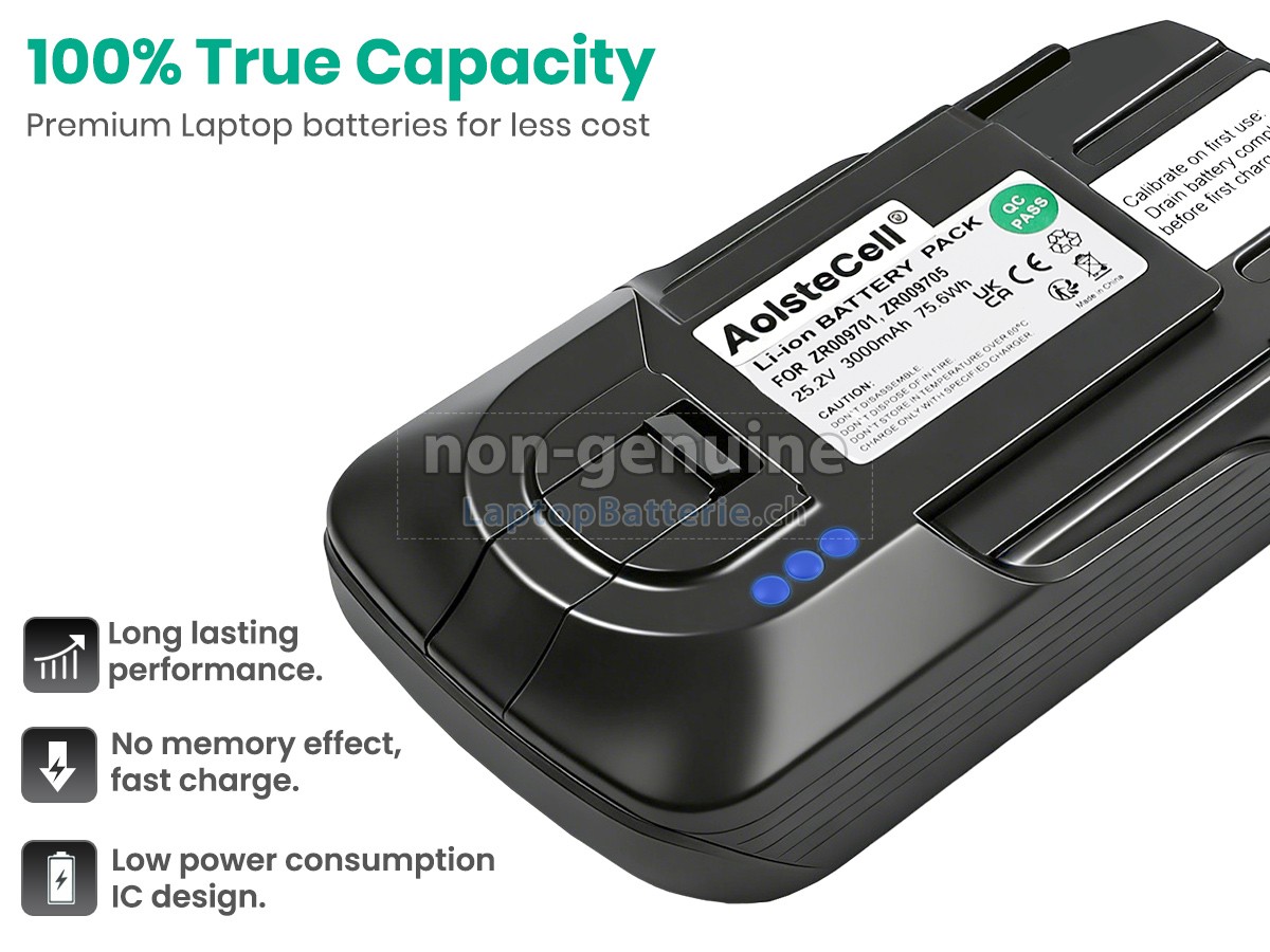 Rowenta X-FORCE FLEX 11.60 RH9829 Ersatzbatterie