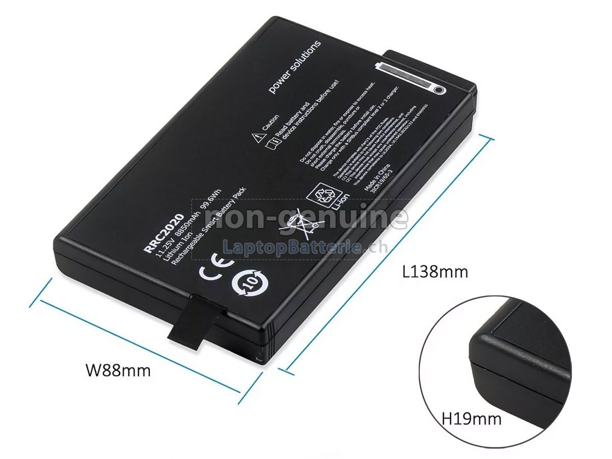 RRC RRC2020-L Ersatzbatterie
