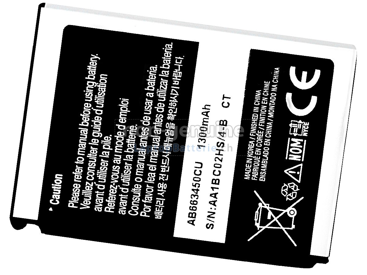 Samsung AB663450CA Ersatzbatterie