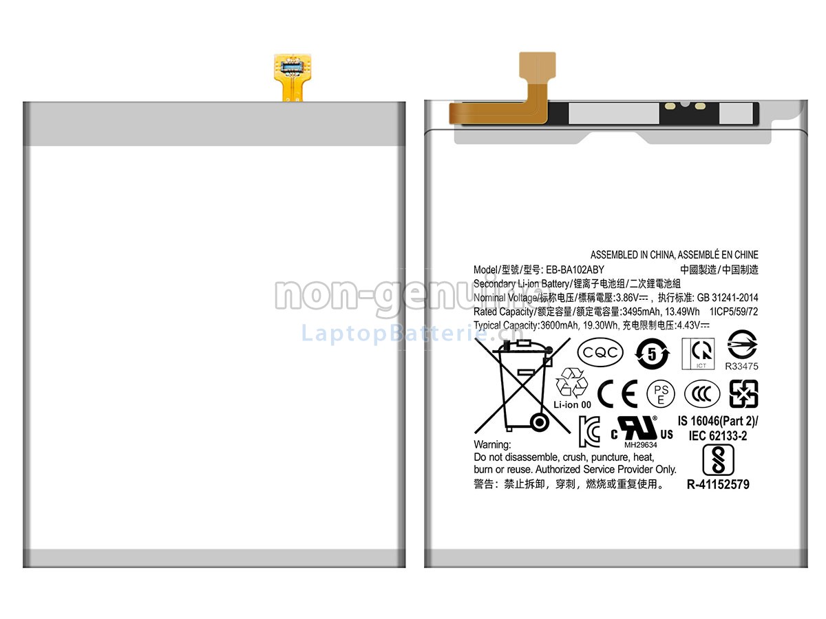Samsung EB-BA102ABY Ersatzbatterie