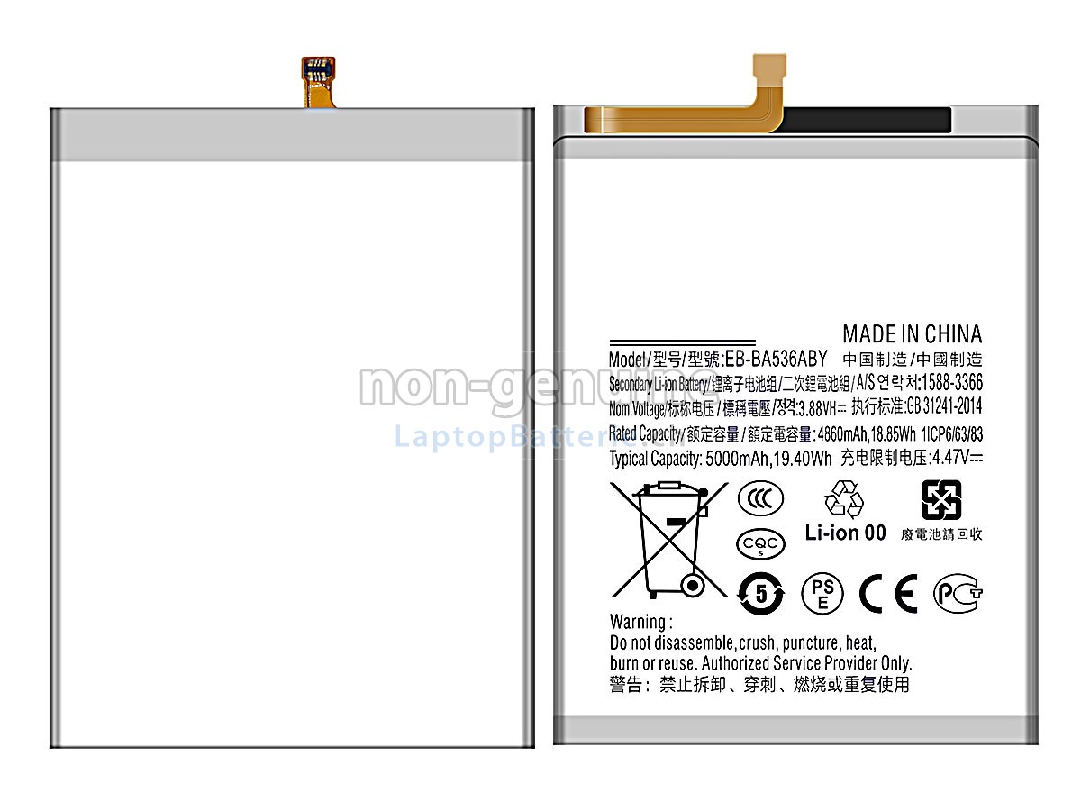 Samsung EB-BA536ABY Ersatzbatterie