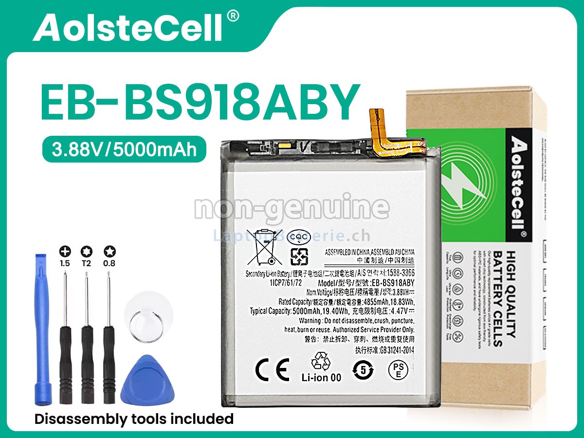 Samsung GALAXY S23 ULTRA SM-S918R4 Ersatzbatterie