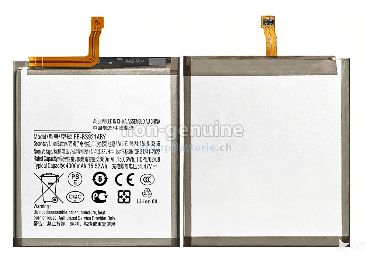 Samsung GALAXY S24 SM-S9210 Ersatzbatterie