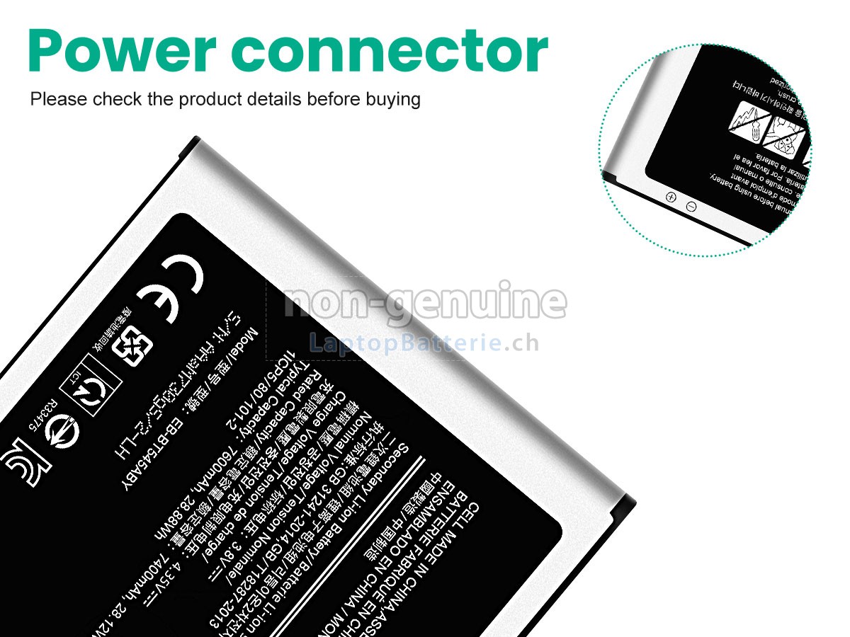 Samsung TAB ACTIVE PRO Ersatzbatterie