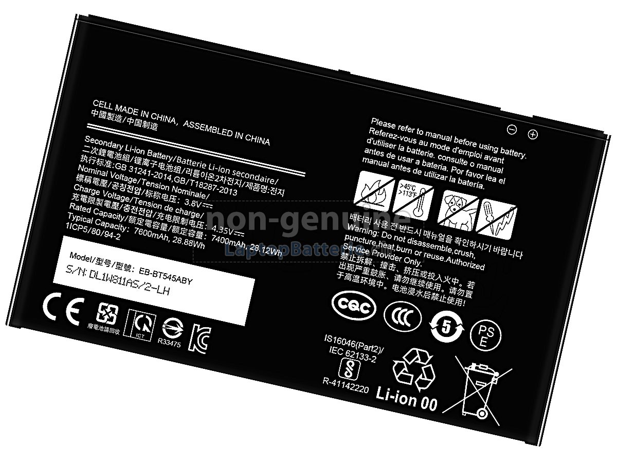 Samsung TAB ACTIVE4 PRO Ersatzbatterie