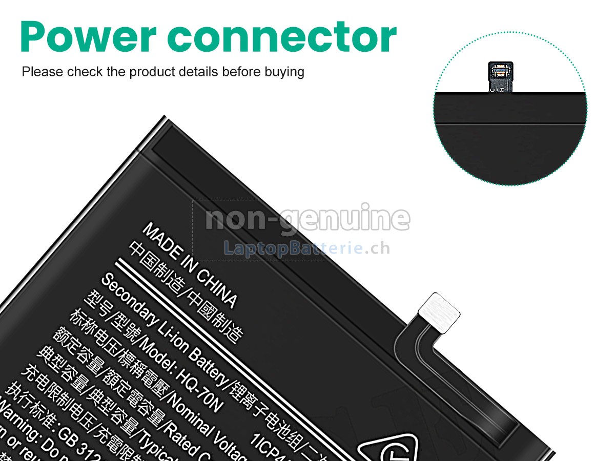 Samsung HQ-70N Ersatzbatterie
