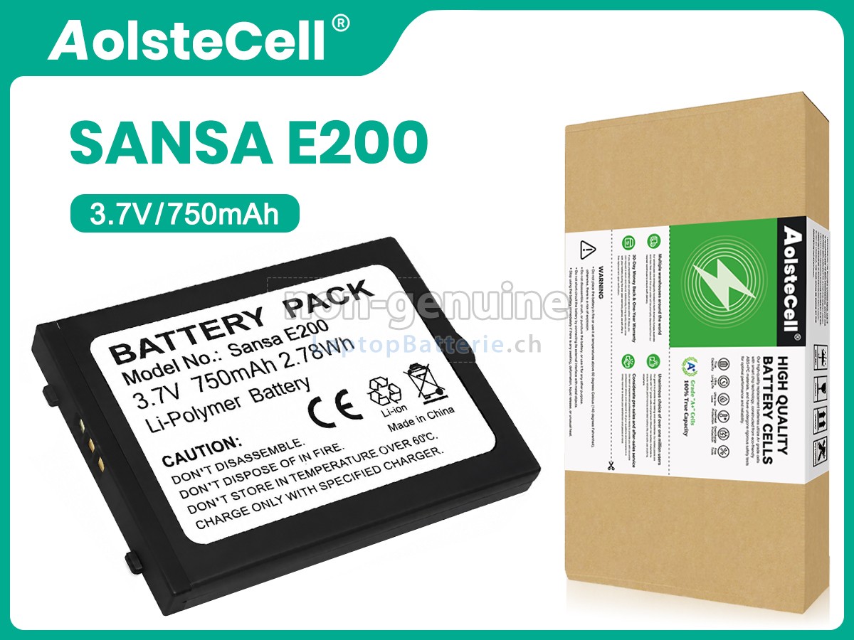 SanDisk SANSA E200 Ersatzbatterie