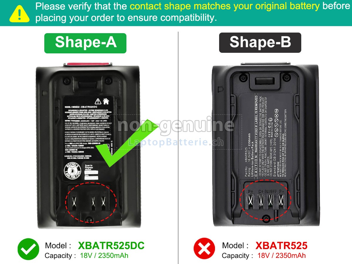 Shark IW3120C Ersatzbatterie