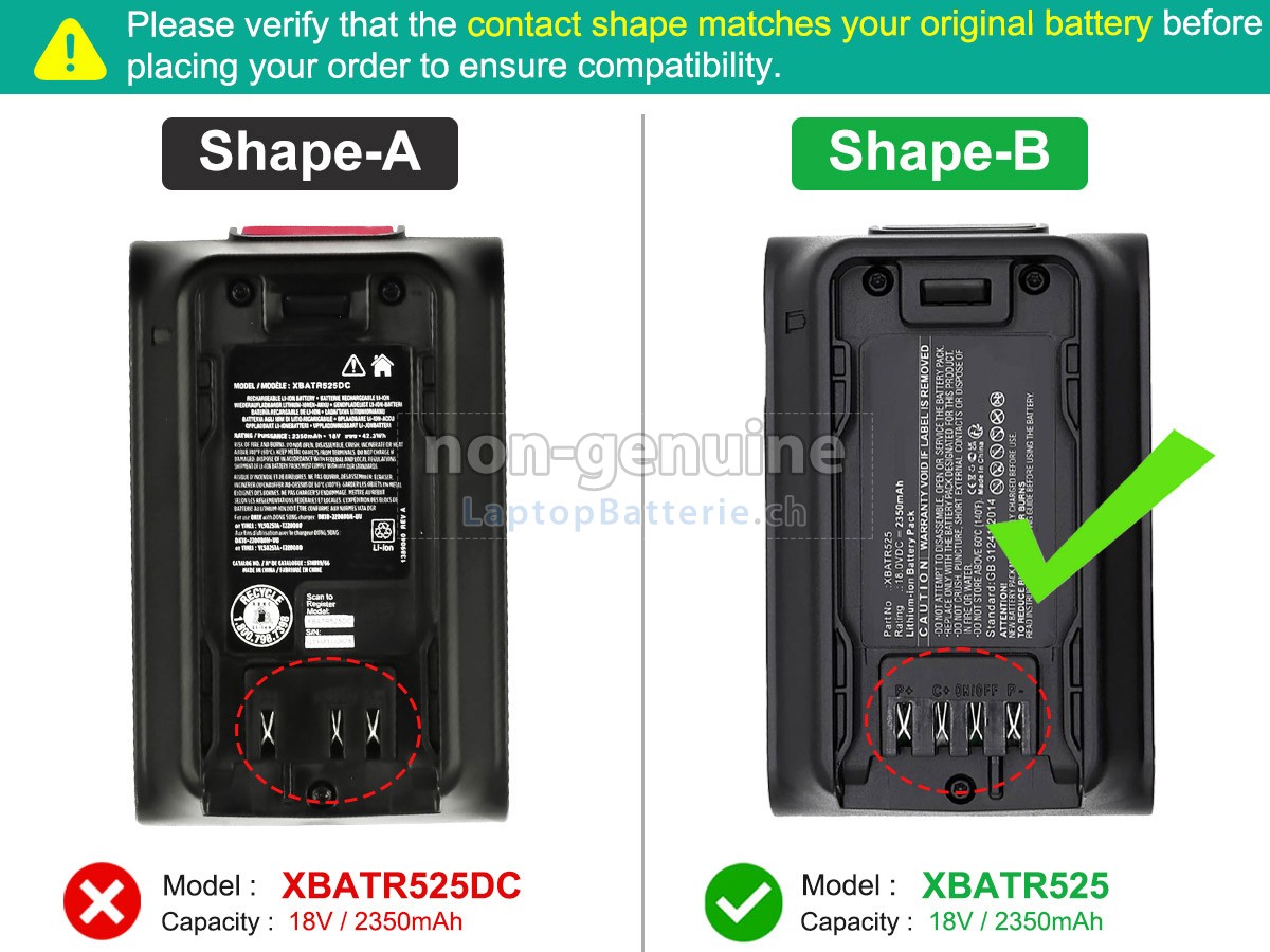 Shark IW3120C Ersatzbatterie