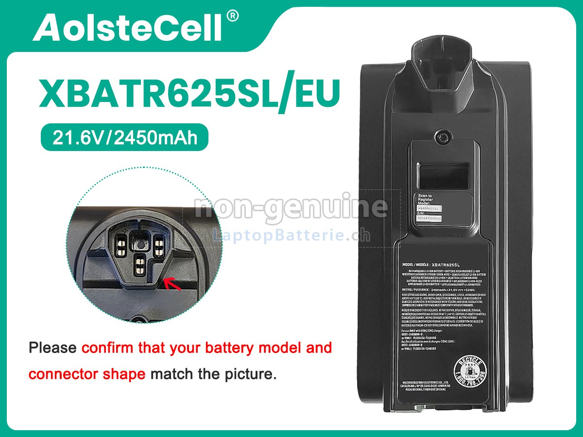 Shark XBATR625SL Ersatzbatterie