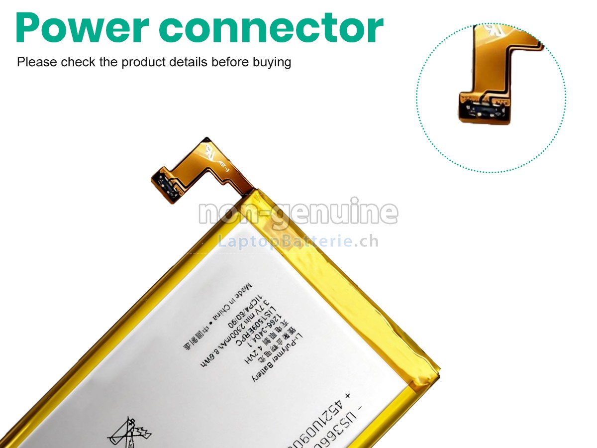 Sony LIS1509ERPC Ersatzbatterie