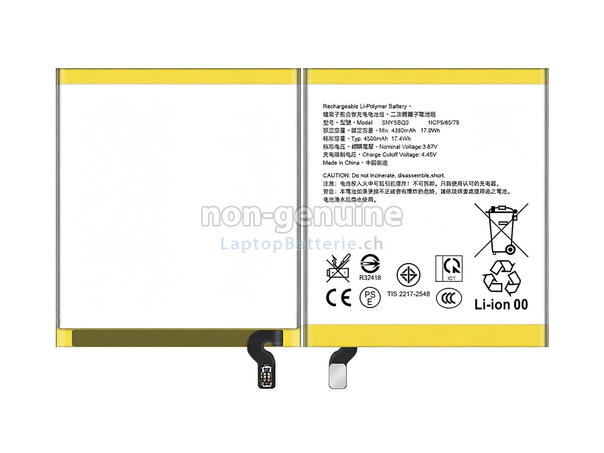 Sony SNYSBQ3 Ersatzbatterie