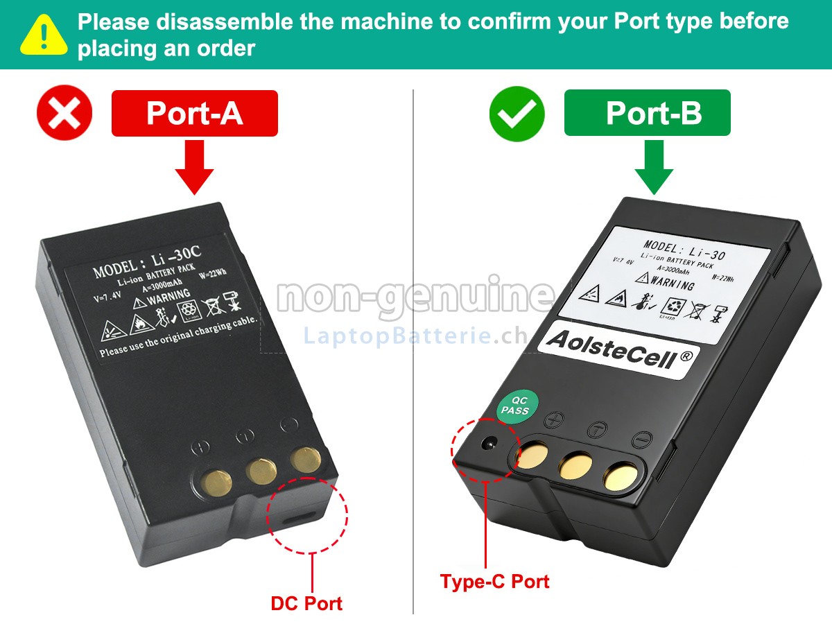 South NTS-342G Ersatzbatterie