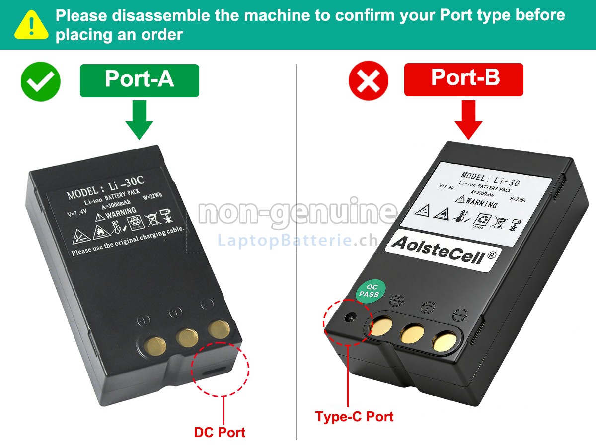South NTS-342G Ersatzbatterie