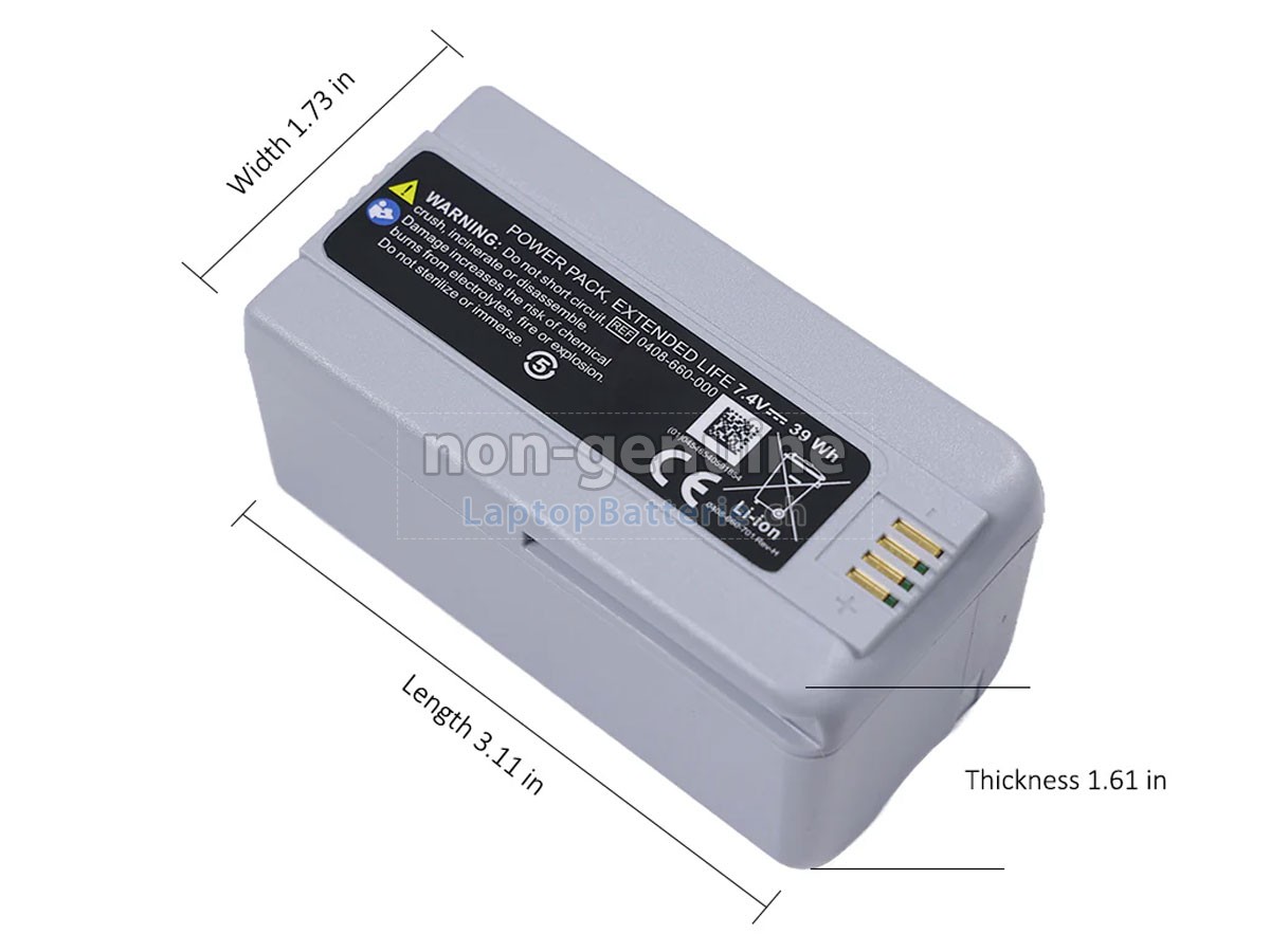 Stryker 0408-655-00 Ersatzbatterie