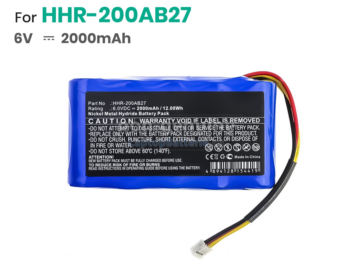 Testo HHR-200AB27 Ersatzbatterie
