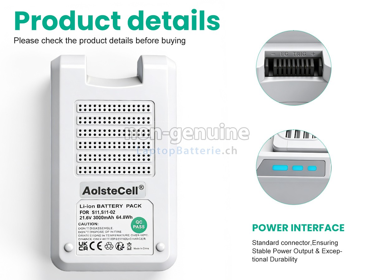 Tineco PURE ONE S11 Ersatzbatterie