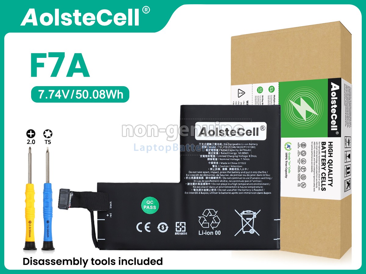 Valve F7A Ersatzbatterie