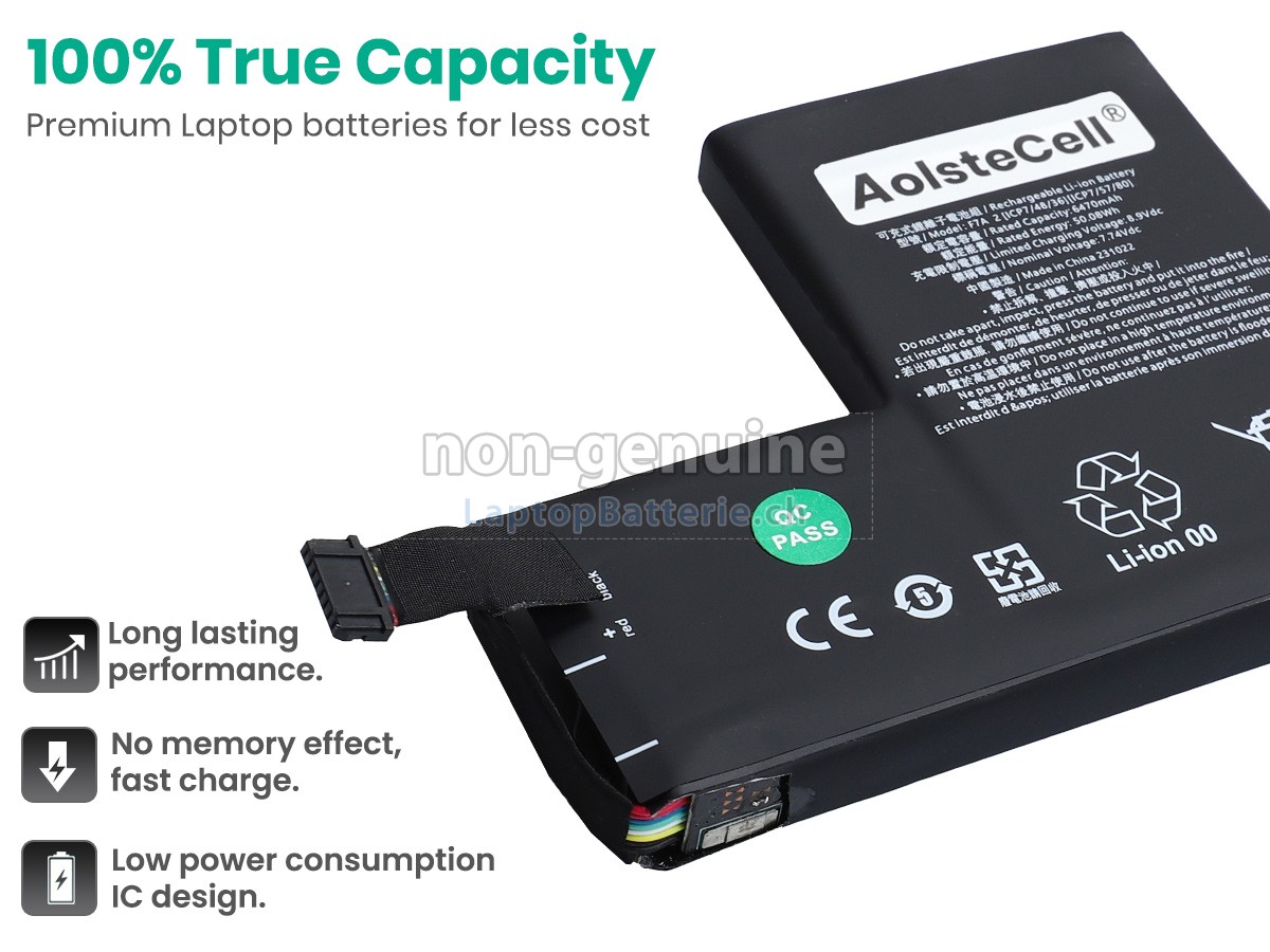 Valve F7A Ersatzbatterie