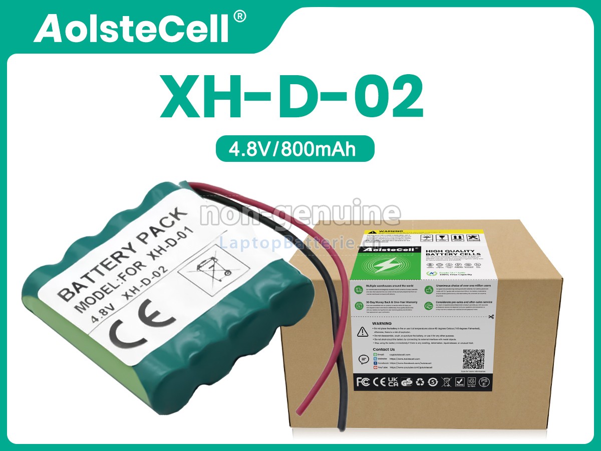 Vanhou XH-D-02 Ersatzbatterie