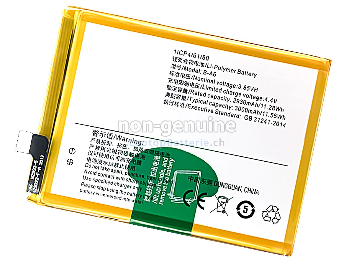 Vivo B-A6 Ersatzbatterie