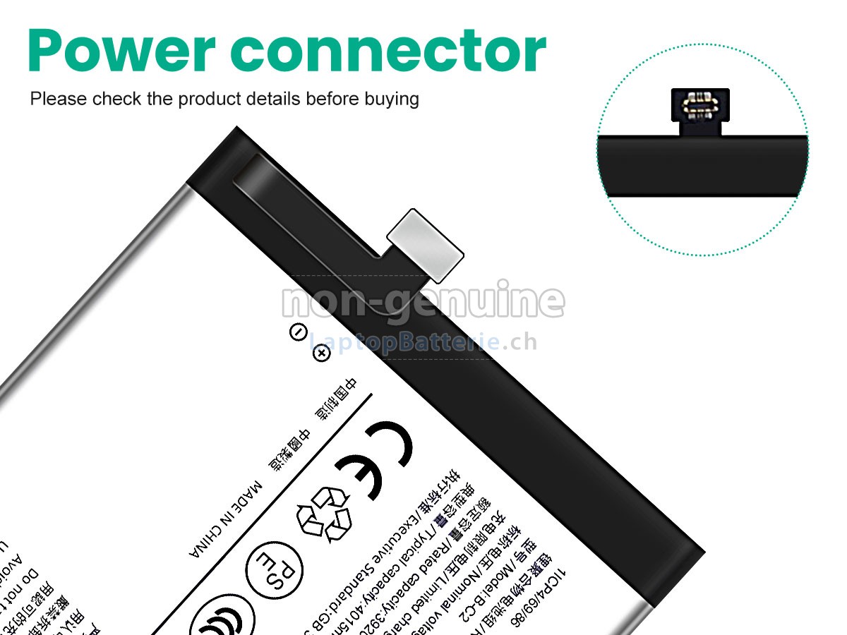 Vivo B-C2 Ersatzbatterie