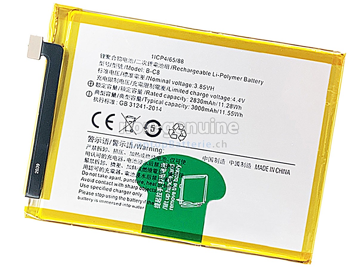 Vivo B-C8 Ersatzbatterie