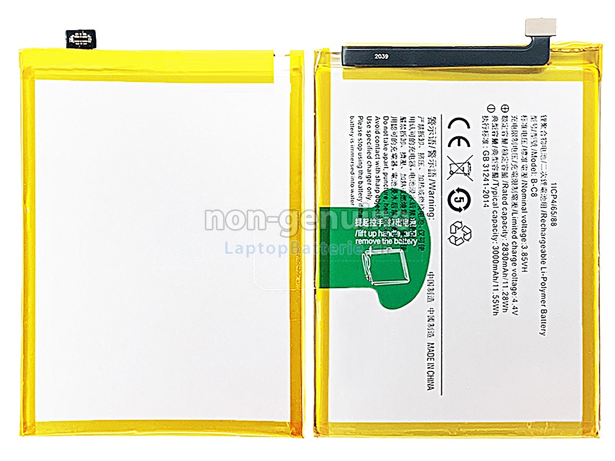 Vivo B-C8 Ersatzbatterie