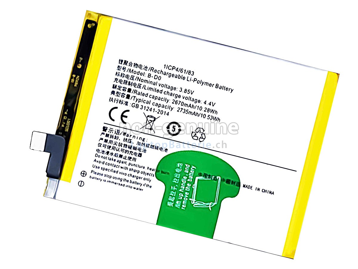 Vivo B-D0 Ersatzbatterie