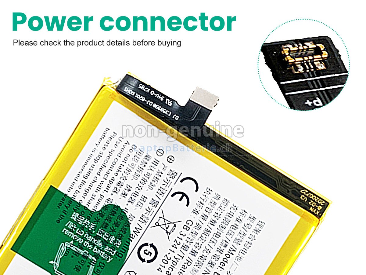 Vivo B-D2 Ersatzbatterie