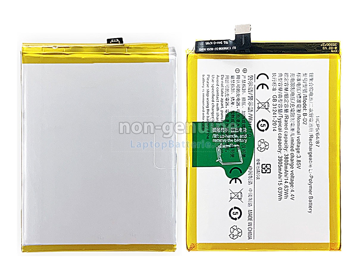 Vivo B-D2 Ersatzbatterie