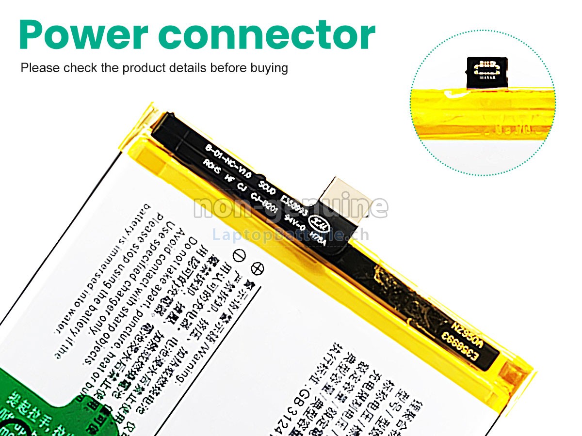 Vivo B-D3 Ersatzbatterie