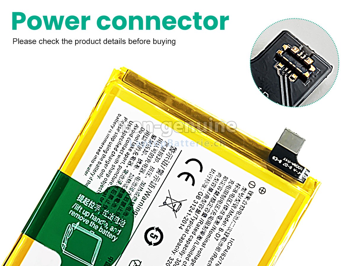 Vivo X21 Ersatzbatterie