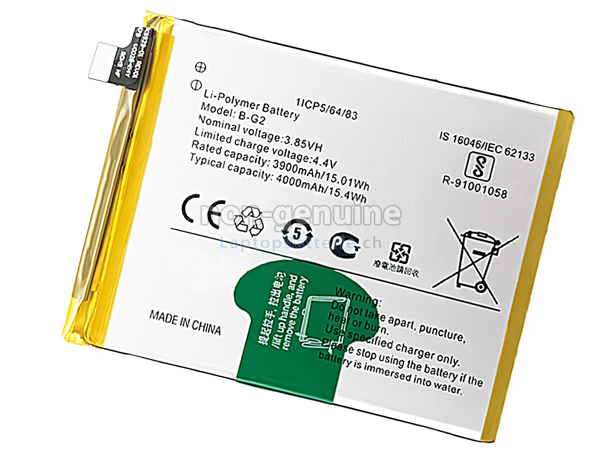 Vivo B-G2 Ersatzbatterie